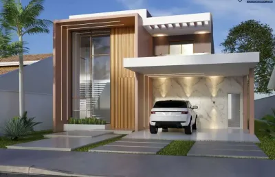 Casa residencial para venda no condomínio damha i, sim, feira de santana 4 suítes, 1 sala, banheiros, 2 vagas 321m²área total.