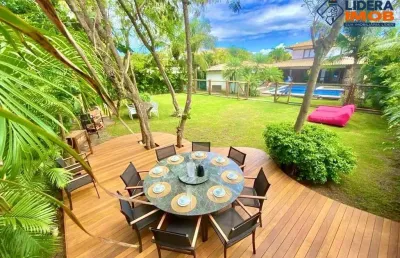 Casa residencial para venda em condomínio fechado, açu da torre, mata de são joão, 5 quartos, sendo 3 suítes, 2 salas, 4 banheiros, 2 vagas 230m² área