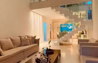 Casa residencial para venda no condomínio bosque imperial, avenida fraga maia, feira de santana, 4 suítes, 2 salas, 4 banheiros, 2 vagas
