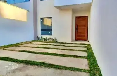 Casa residencial para venda em rua pública, sim, feira de santana, 3 quartos, 1 suíte, 1 sala, 1 banheiro, 1 vaga 125m² área total.