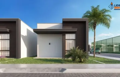 Lançamento - casa residencial para venda lagoa salgada, feira de santana 2 quartos, sendo 1 suíte, 1 sala, 2 banheiros, 1 vaga, 276,67m² área total.