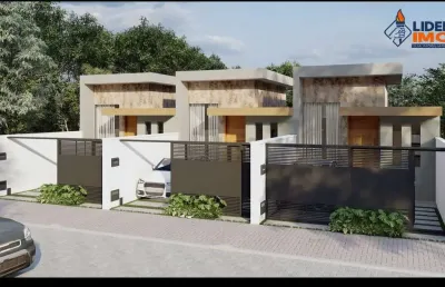 Lançamento de casa residencial para venda no sim, feira de santana, 3 quartos, 1 suíte, 2 salas, 2 banheiros, 2 vagas 82m² área total.