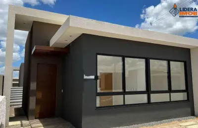 Casa residencial para venda no condomínio mangata, sim, feira de santana, 3 quartos, 1 suíte, 1 sala, 1 banheiro, 2 vagas, 166m² área total.