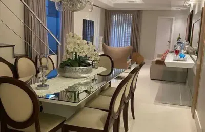 Casa residencial para venda em condominio fechado, cidade nova, feira de santana, 3 quartos, 1 suíte, 1 sala, 3 banheiros, 1 vaga, 150m² área total.