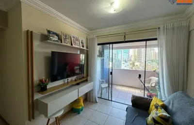 Apartamento residencial para venda em condominio fechado, no rio vermelho, salvador, 2 quartos, sendo 1 suíte, 1 sala, 2 banheiros, 2 vagas 77 m² área