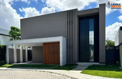 Casa residencial para venda em condominio fechado, no sim, feira de santana, 4 suítes, 2 salas, 6 banheiros, 2 vagas