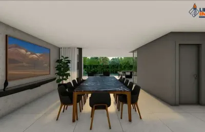 Casa residencial duplex para venda, em condominio fechado, no sim, feira de santana, 4 suítes, 3 salas, 6 banheiros, 6 vagas 200 m² área total