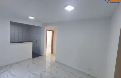 Apartamento residencial para venda em condominio fechado, boa união (abrantes), camaçari, 2 quartos, 1 sala, 1 banheiro, 1 vaga, 42m² área total.