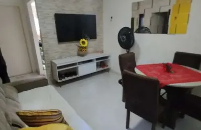Apartamento residencial para venda em condominio, cajazeiras v, salvador, 2 quartos, 1 sala, 1 banheiro, 1 vaga, 42m² área total.