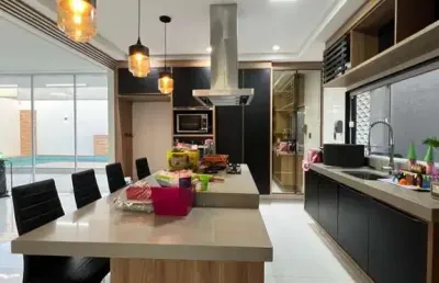 Casa residencial para venda em condomínio fechado, pedra do descanso, feira de santana, 3 suítes, 1 sala, 4 banheiros, 3 vagas, 80 m² área total