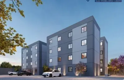Apartamento residencial para venda no residencial jardins, no  papagaio, feira de santana, 2 quartos, 1 sala, 1 banheiro, 1 vaga