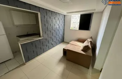 Apartamento residencial para venda em condominio fechado, 35º bi, feira de santana, mobiliado, 1 dormitório, 1 sala, 1 banheiro, 1 vaga, 45m² área