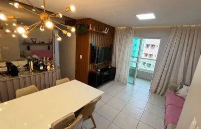 Apartamento residencial para venda em condomínio fechado, sim, feira de santana, 2 quartos, 1 sala, 1 banheiro, 1 vaga, 50m² área total.