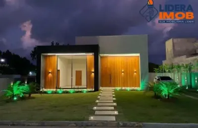 Casa residencial para venda em condominio fechado, barra do jacuípe, barra do jacuípe, piscina, 4 suítes, 1 sala, 5 banheiros, 5 vagas, 240m² área