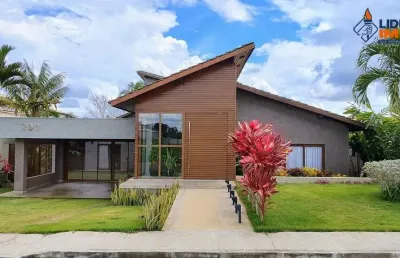 Casa residencial para venda no condomínio haras residence, conceição do jacuipe, 4 quartos, 3 salas, 3 banheiros, 4 vagas, 820,00 m² área total.