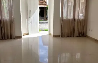 Casa residencial para locação em condomínio fechado, lagoa salgada, feira de santana, 4 suítes, 3 salas, 5 banheiros, 1 vaga, 150m² área total.