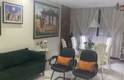 Apartamento residencial para locação em condomínio fechado, muchila, feira de santana, 3 quartos, sendo 1 suíte, 1 sala, 2 banheiros, 1 vaga, 80m² áre