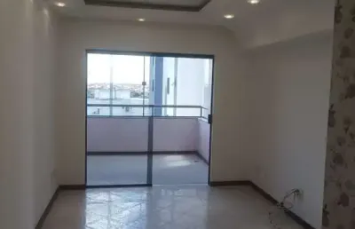 Apartamento residencial para locação em condominio fechado, ponto central, feira de santana, 2 quartos, 1 sala, 1 banheiro, 1 vaga