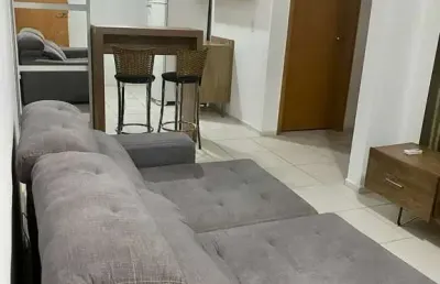 Apartamento residencial para locação em condominio fechado, sim, feira de santana, 2 quartos, 1 sala, 1 banheiro, 1 vaga, mobiliado