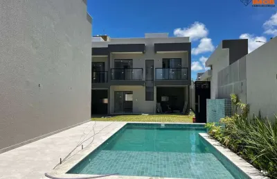 Casa duplex residencial para venda no condomínio efraim, centro, lauro de freitas, 3 suítes, 1 sala, 4 banheiros, 1 vaga, 145m² área total.