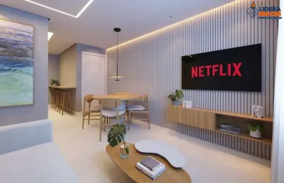 Lançamento apartamento  1º andar residencial para venda no sim, feira de santana, 2 quartos, 1 sala, 1 banheiro, 1 vaga 41,39 m² área total