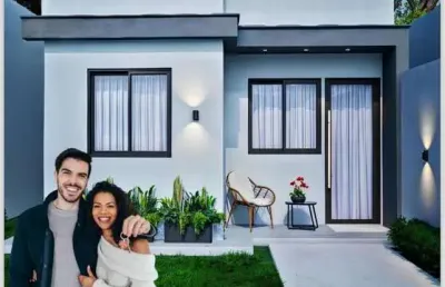 Lançamento casa residencial para venda no condominio moradas papagaio, papagaio, feira de santana, 2 quarto, 1 sala, 1 banheiro, 1 vaga 45,28 m² área