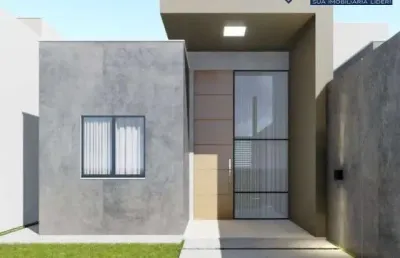 Casa residencial para venda em rua publica no sim, feira de santana, 2 quartos sendo 1 suíte, 1 sala, 2 banheiros, 2 vagas 144 m² área total