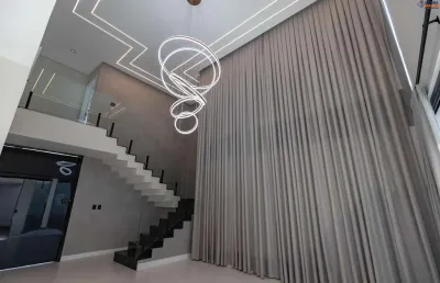 Casa residencial para venda em condomínio fechado, papagaio, feira de santana, piscina, 5 quartos, 4 suítes, 2 salas, 4 banheiros, 4 vagas, 300m² área