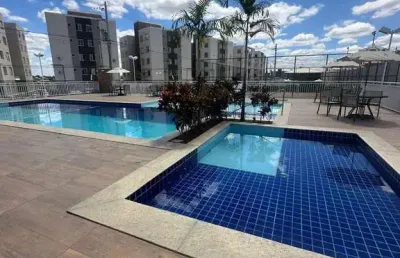 Apartamento residencial para venda em condomínio fechado, mangabeira, feira de santana, 2 quartos, 1 sala, 1 banheiro, 1 vaga, 60m² área total.