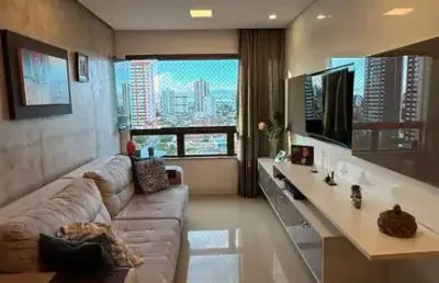 Apartamento na santa mônica no residencial, alto padrão, armários planejados, 2 quartos sendo 1 suíte, para locação, em feira de santana.