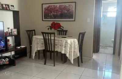 Apartamento residencial para venda em condomínio fechado, conceição, feira de santana,2 dormitórios, 1 sala, 1 banheiro, 1 vaga, 52m² área total.