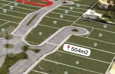 Terreno residencial para venda em condominio fechado, guarajuba, camaçari 504 m² área total