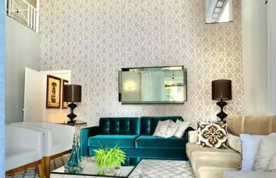 Casa residencial para locação em rua publica, capuchinhos, feira de santana, mobiliada, 3 quartos, sendo 2 suítes, 1 sala, 3 banheiros, 2 vagas