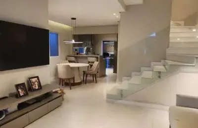 Casa residencial para venda em condominio fechado, sim, feira de santana, 3 quartos, sendo 1 suíte, 2 salas, 2 banheiros, 2 vagas