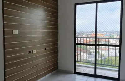 Apartamento residencial para locação em condomínio fechado, muchila, feira de santana, 3 quartos, 1 suíte, 1 sala, 2 banheiros, 2 vagas, 69m² área tot