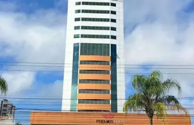 Sala comercial para locação no edifício premier, santa monica, feira de santana, 1 sala, 1 banheiro, 32,45 m² área total.