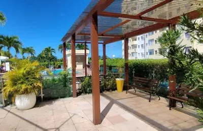Apartamento residencial para venda no condomínio supremo family club, centro, lauro de freitas, 2 quartos, 1 suíte, 1 sala, 2 banheiros, 1 vaga, 54m²