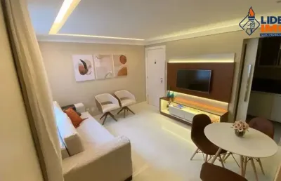 Apartamento residencial para venda no condomínio porto saveiro, ribeira, salvador, 2 quartos, 1 sala, 1 banheiro, 1 vaga, 65m² área total.