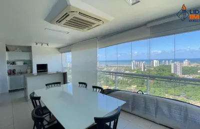 Apartamento residencial para venda em condominio fechado, patamares, salvador, 3 suítes, 1 sala, 4 banheiros, 3 vagas