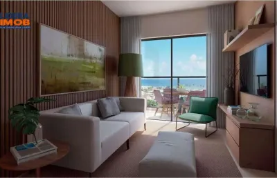 Apartamento em stella mares, 1 suíte, varanda, para venda, no condomínio premium stella mares, em salvador, área de 46,91 m². vista mar