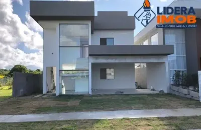 Casa no jardim limoeiro, duplex, 4 quartos, 3 suítes com closet, área gourmet, para venda, no cond terras alphaville, em camaçari.