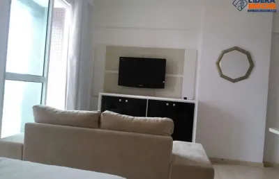 Apartamento para venda, no único apart hotel, no capuchinhos, em feira de santana, área total 33 m².