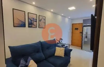 Excelente apartamento de 82m² à venda no jardim utinga - santo andré