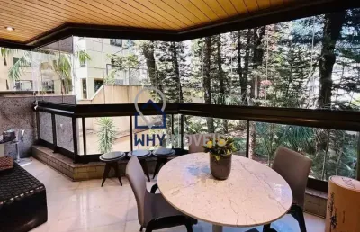 Apartamento com 4 quartos à venda na rua rio verde, 508, sion, belo horizonte por r$ 2.550.000