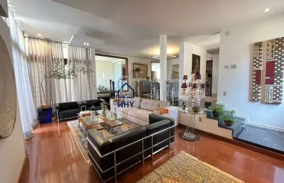 Casa com 4 quartos à venda na rua monte azul, 255, mangabeiras, belo horizonte por r$ 4.500.000