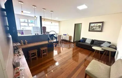 Apartamento com 3 quartos à venda na rua santo antônio do monte, 579, santo antônio, belo horizonte por r$ 600.000