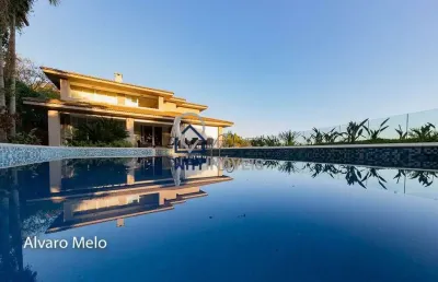 Casa com 5 quartos à venda na davos, 155, estância serrana, nova lima por r$ 6.200.000
