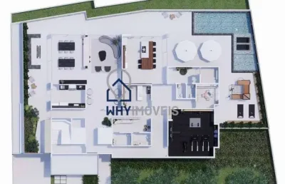 Cobertura com 4 quartos à venda na sobral, 125, santa lúcia, belo horizonte por r$ 4.900.000