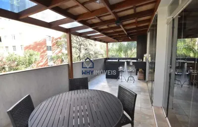Cobertura com 3 quartos à venda na rua bernardo guimarães, 2154, lourdes, belo horizonte por r$ 3.200.000