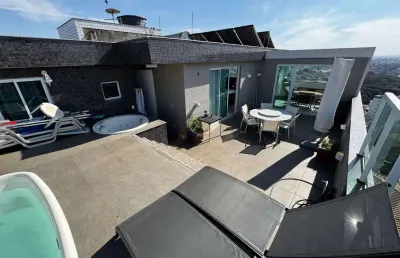 Cobertura com 4 quartos à venda na armindo batista pereira, 100, fernão dias, belo horizonte por r$ 1.690.000